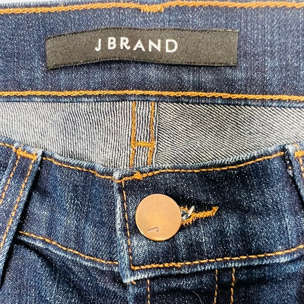 J BRAND Skinny Leg League Medium Wash Mid-Rise Skinny Jeans Denim Size 26 - Picture 6 of 11